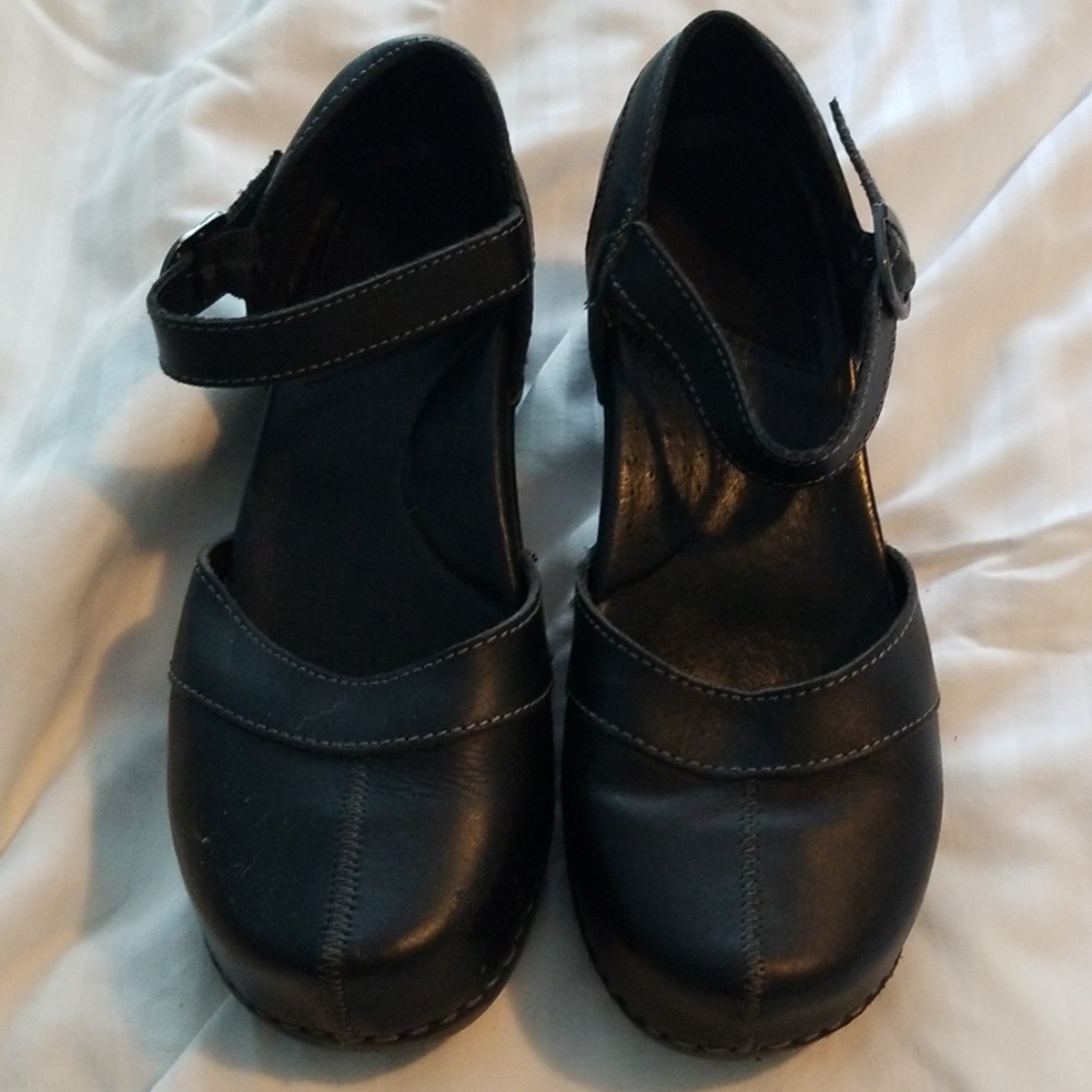 Black Bjorndal Mary Janes, Size 8